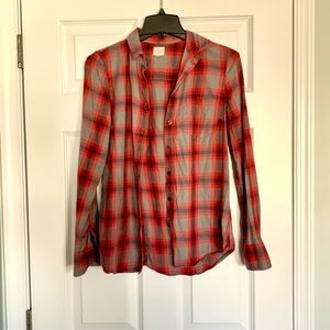 J. Crew “The Perfect Shirt” Women’s Flannel
